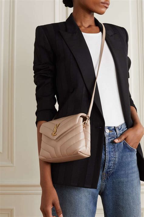 ysl toy loulou pale blush|loulou leather shoulder bag.